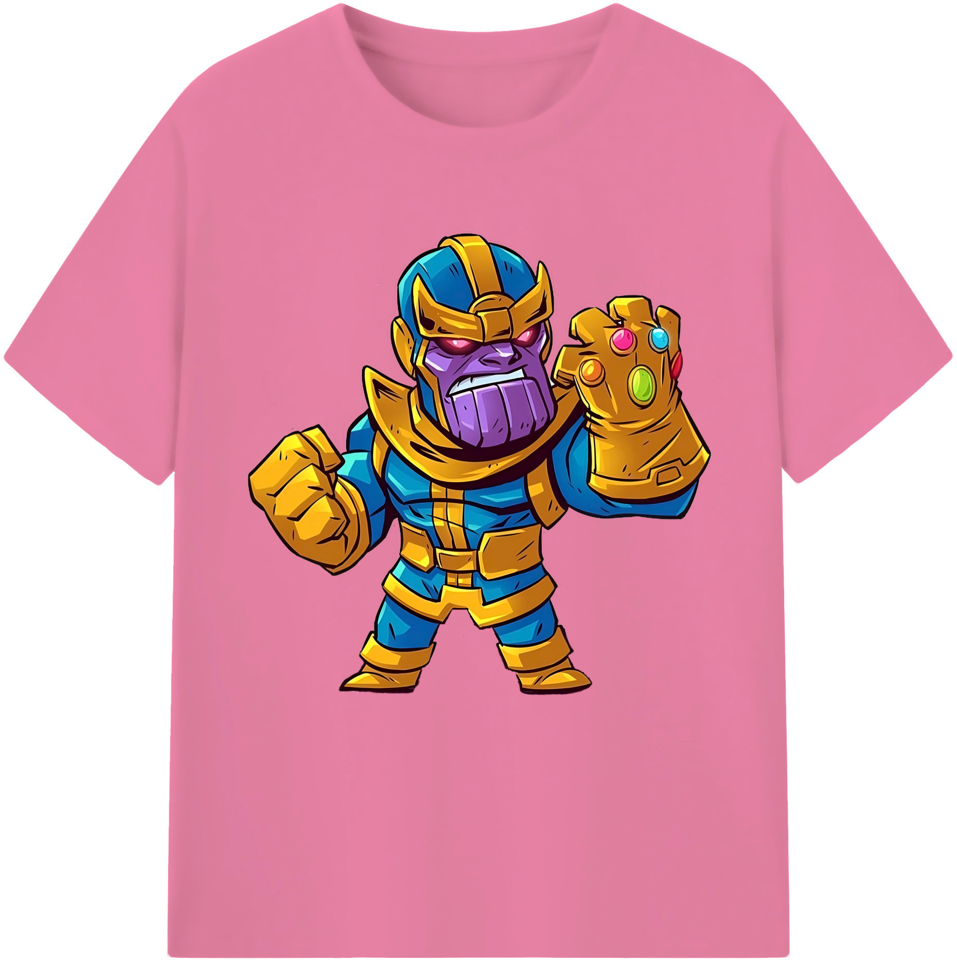 （画像用） アベンジャーズ The Avengers 綿100％半袖Tシャツ（フロントプリント）